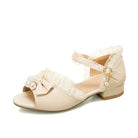 Pearl Pendant Bowknot Sweet Lolita Sandals
