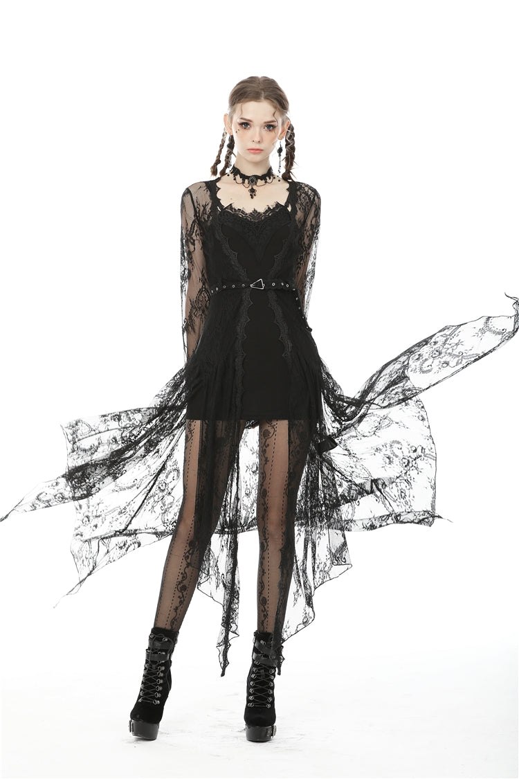Black Sexy Lace Slim-fitted Women's Daily Bodycon Dress