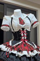 White Opera Rock Girl Classic Lolita Blouse