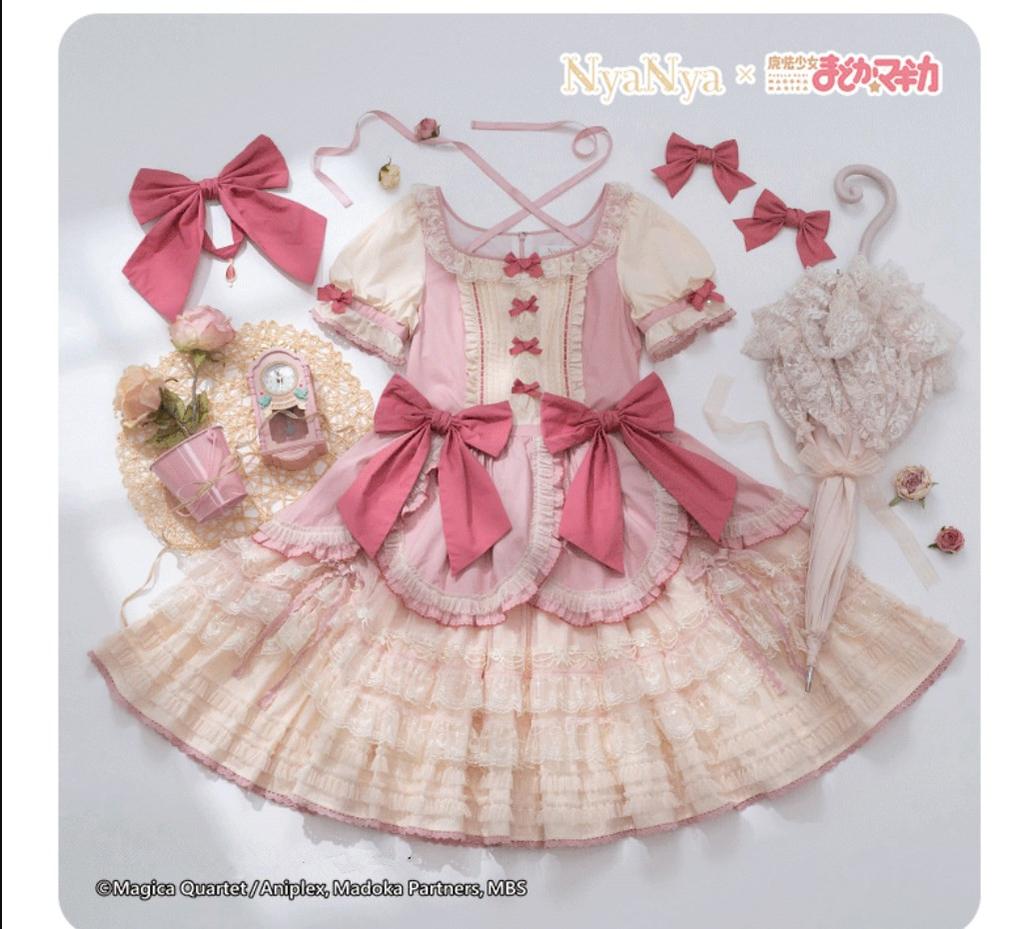 Dreamy Memories IP Collab - Themed Lolita OP Dress
