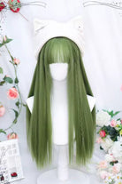 Avocado Green Sweet Lolita Long Straight Wig