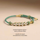 Autumn Handwoven Chinese Knot Bracelet