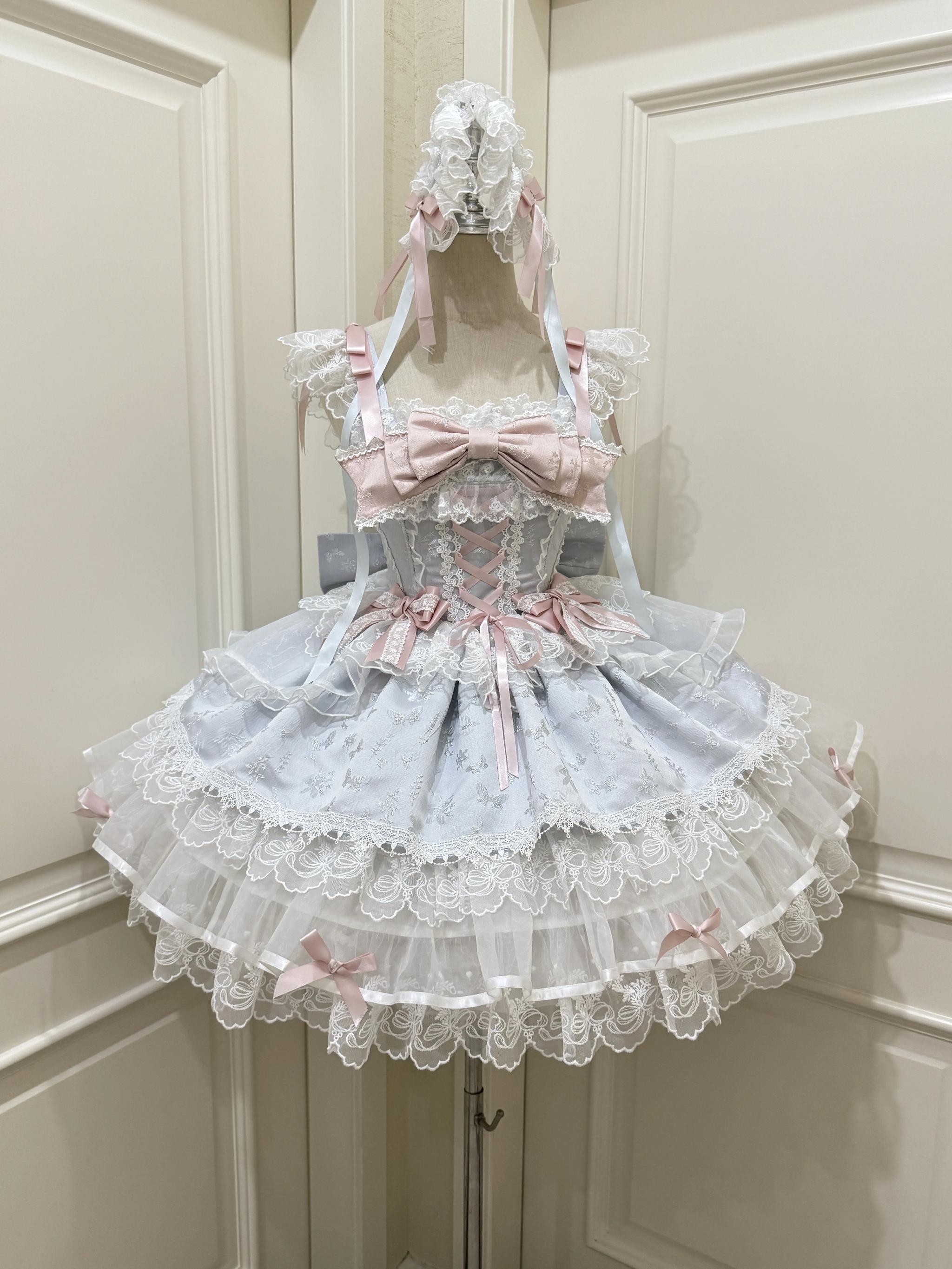Fleeting Isle - Sweet Lolita Ballet Style Jumper Dress
