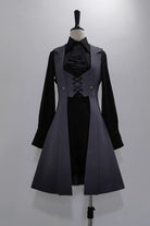Black/Grey Dark Night Overture Gothic Vintage Ouji Fashion Lolita Vest