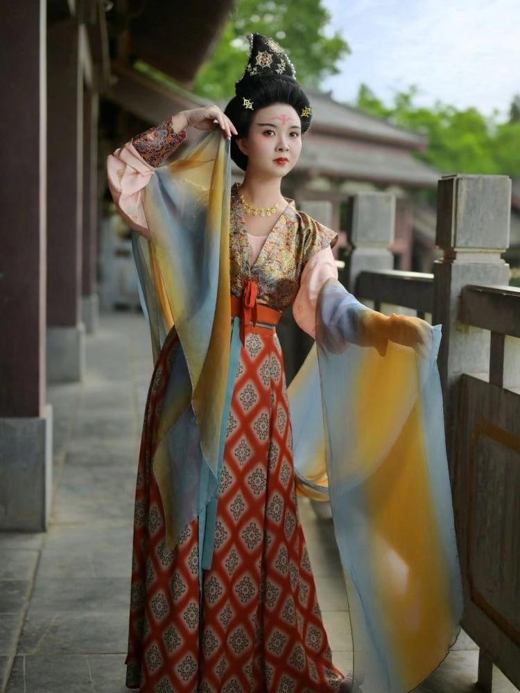 Ancient Chinese Dresses Tang Dynasty Hanfu Cosplay