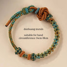 Dunhuang Murals Handwoven Chinese Knot Bracelet