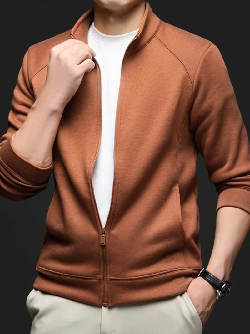 Casual Coat Men's Clothing | 2026 Loose Stand Collar Jacket