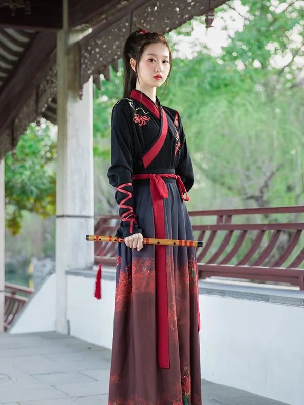 Chinese Ancient Costume Wuxia Hanfu For Men Women