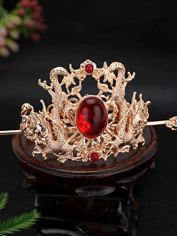 Chinese Antique Jewelry Hanfu Crown Men And Women