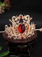 Chinese Antique Jewelry Hanfu Crown Men And Women