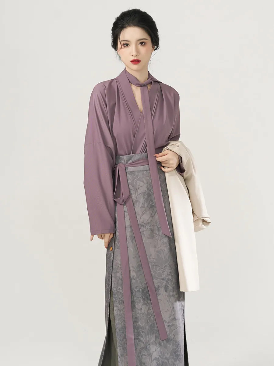Chinese Costume Female Song Style Hanfu Dress