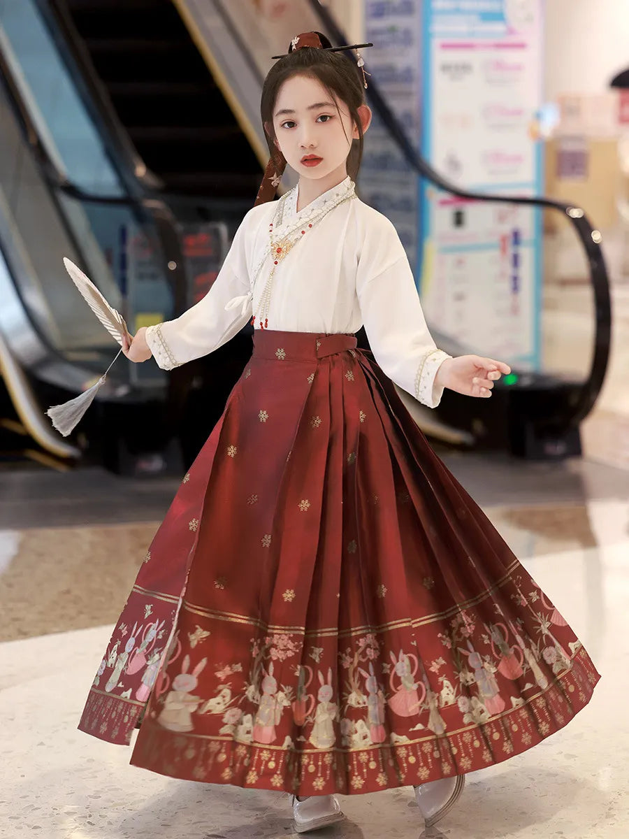 Chinese Dress for Kids | Traditional Hanfu Inspired Outfit