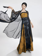 Chinese Fashion Hanfu Song Style Dress Women