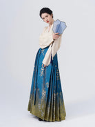 Elegant Chinese Horse Face Skirt