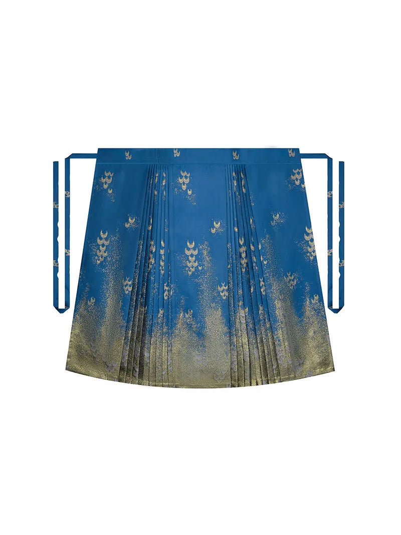 Elegant Chinese Horse Face Skirt