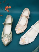 Chinese Shoes For Women Embroidered Cheongsam Shoes