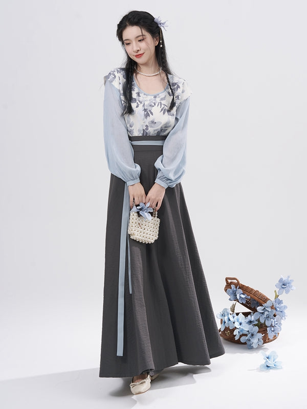 Chinese Tang Style Tea Party Dresses for Women