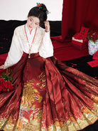 Chinese Wedding Dress Ming Style Modern Hanfu Set
