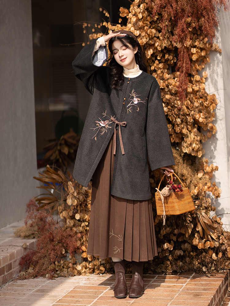 Chinese Winter Wear Fashion Hanfu Dress Women