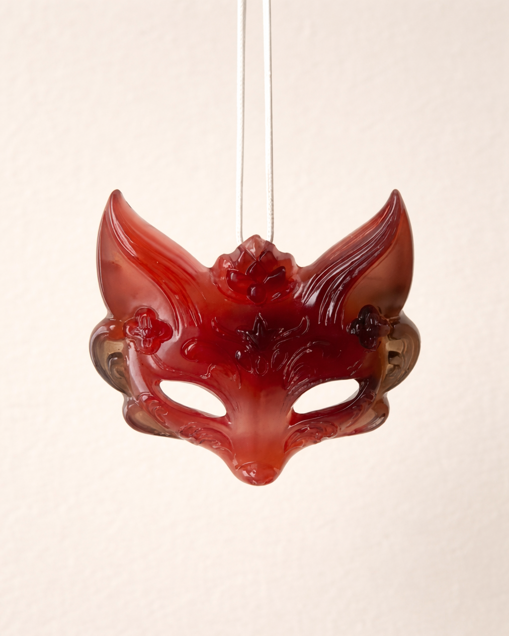 Fox Spirit Agate with Classic Handwoven Necklace | Ancient China Jewelry