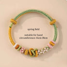 Spring Field Handwoven Chinese Knot Bracelet