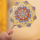 Dunhuang Lotus Caisson Chinese Hand Mirror