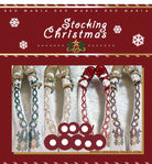 Red Maria - Christmas Bell 120D Velvet Lolita Tights