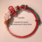 Camellia Handwoven Chinese Knot Bracelet