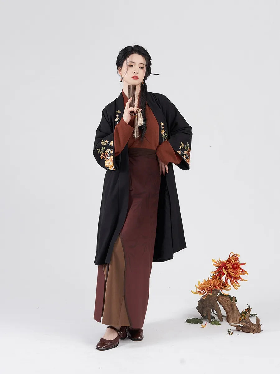 Fancy Clothes Song Dynasty Modern Hanfu Coat Shirt Skirt