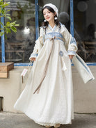 Fashion Hanfu White Women Hanfu Winter