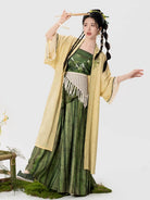 Songku Pants Set for Women – 3 Piece Song Style Hanfu Outfit
