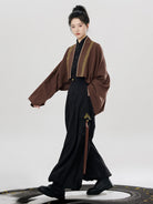 Modern Hanfu 3-Piece Set with Lantern Pants