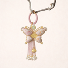 Chinese Song Brocade Butterfly Bag Charm & Keychain