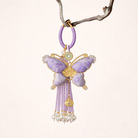 Chinese Song Brocade Butterfly Bag Charm & Keychain