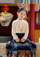 Moon Rabbit | Mom & Kid Embroidered Hanfu (霓凰)