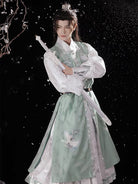 Ming Dynasty Wuxia Style Outfit - Jade Clouds 碧霄