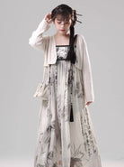 Aria Modern Hanfu Knitted Tang Style Matching Set