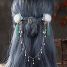 Back Hair Pin: Snow Drops