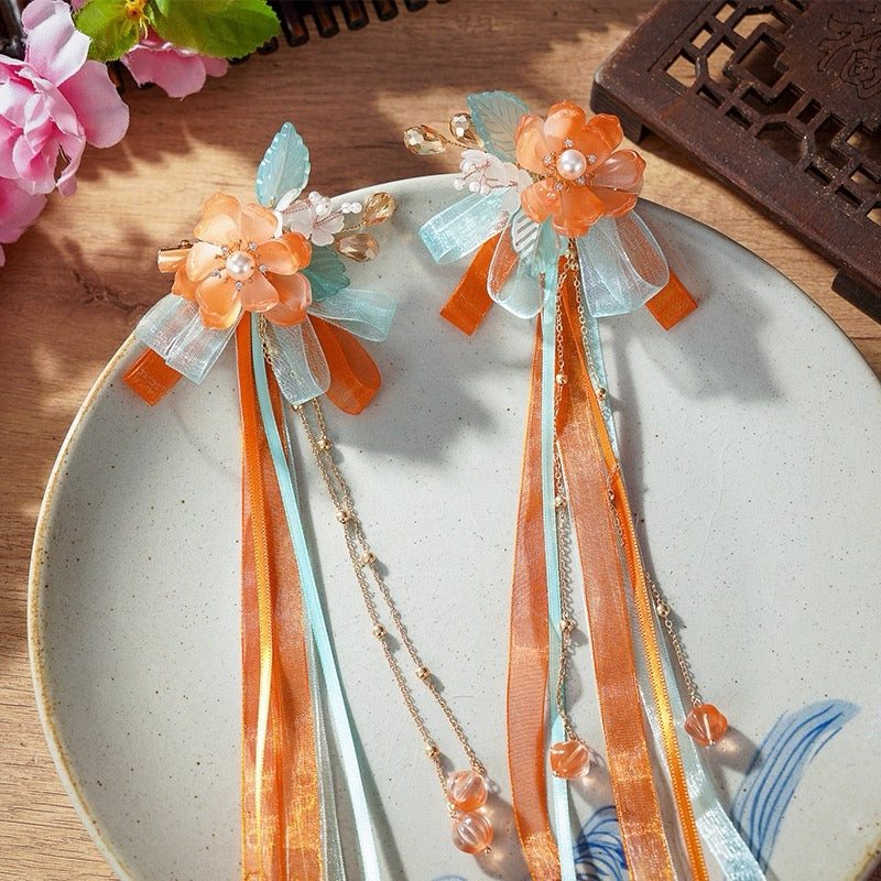 Hair Clips: Dunhuang Dances