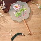 Mid Autumn Traditional Chinese Round Hand Fan