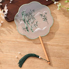 Bamboo Traditional Chinese Round Hand Fan