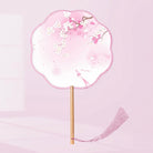 Spring Traditional Chinese Round Hand Fan