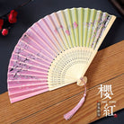 Yinghong Traditional Chinese Folding Hand Fan