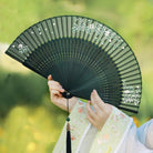 Forest Traditional Chinese Folding Hand Fan
