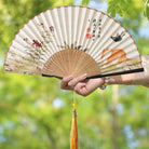 Cat Traditional Chinese Folding Hand Fan