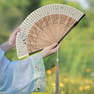 Dandelion Traditional Chinese Folding Hand Fan