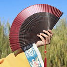 Ruby Traditional Chinese Folding Hand Fan