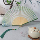 Pear Traditional Chinese Folding Hand Fan