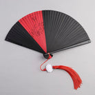Scarlet Traditional Chinese Folding Hand Fan