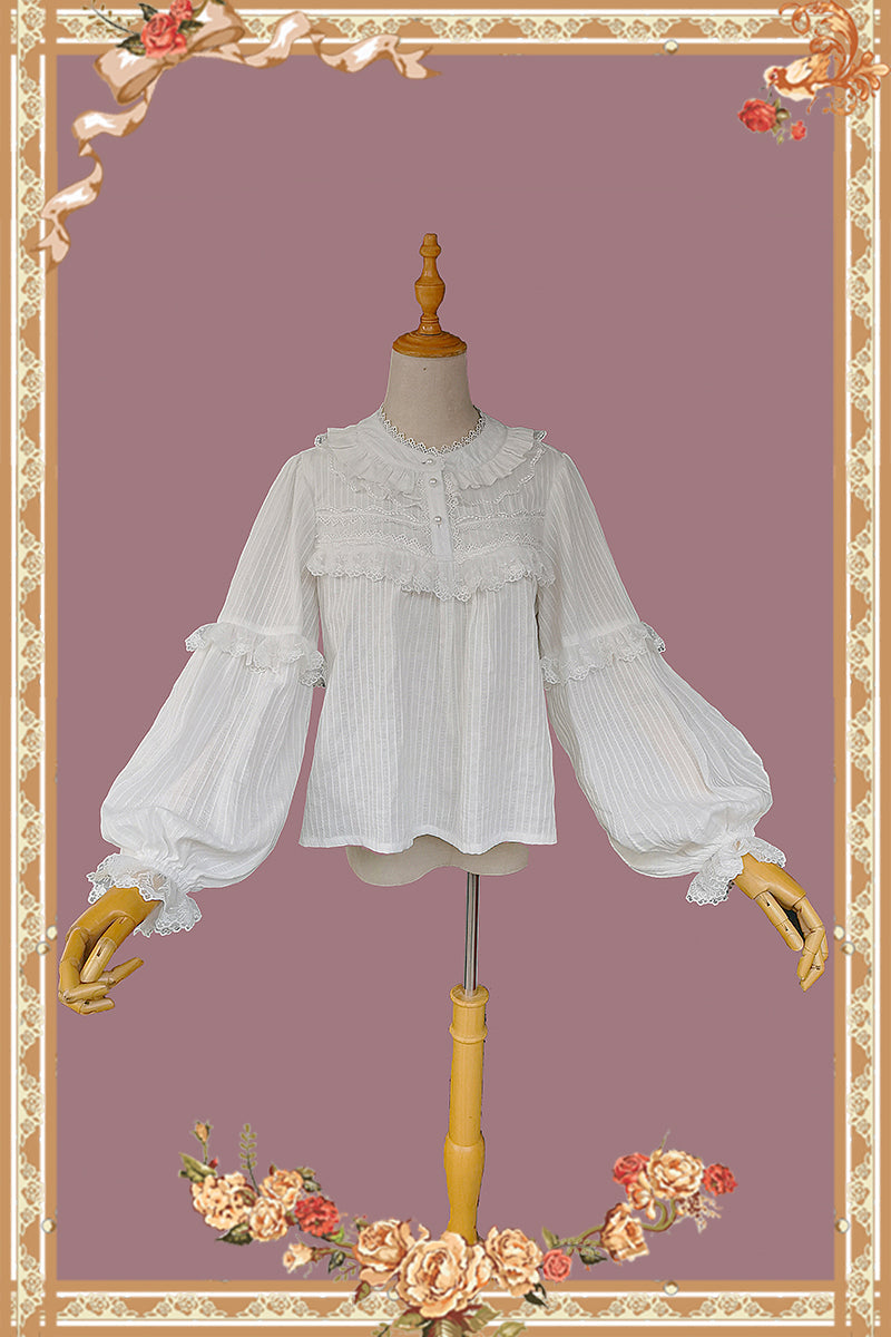 Little Cotton Clouds - Sweet Cotton Lolita Blouse